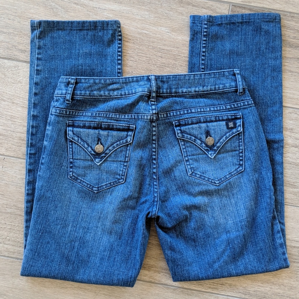 Simply Vera Wang Straight Leg Jeans